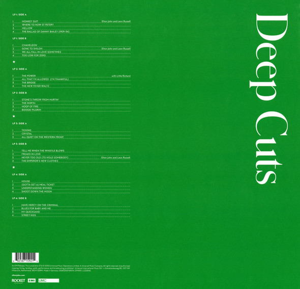 JOHN, ELTON / JEWEL BOX [DEEP CUTS] (4LP box set)--Vinyl LP-Brand New/Still sealed_TTT1023052