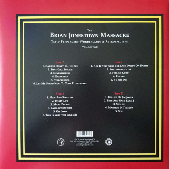 BRIAN JONESTOWN MASSACRE-Tepid Peppermint Vol. 2-Vinyl LP-Brand New/Still sealed_LAS1023104