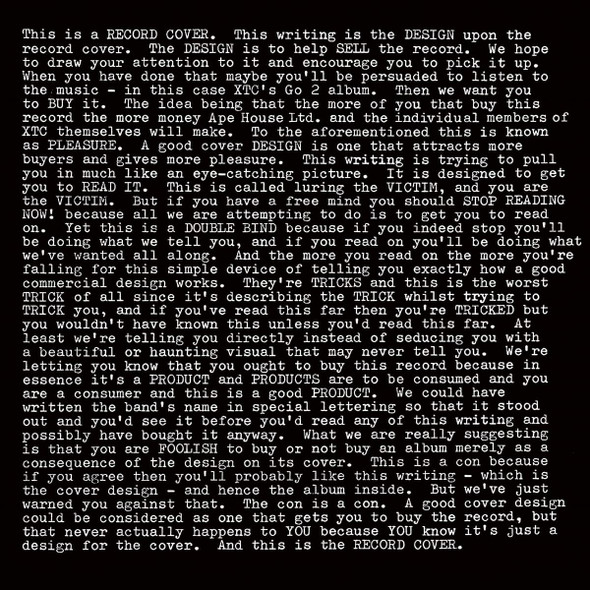 XTC-Go2 (200g with bonus 12")-Vinyl LP-Brand New/Still sealed_LAS1023107