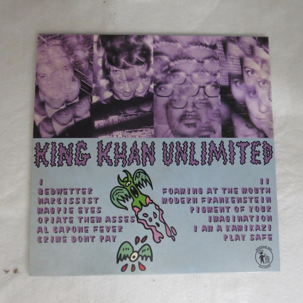 King Khan Unlimited-Opiate Them Asses (Marble vinyl)-VINYL LP-USED-SHLP_4176