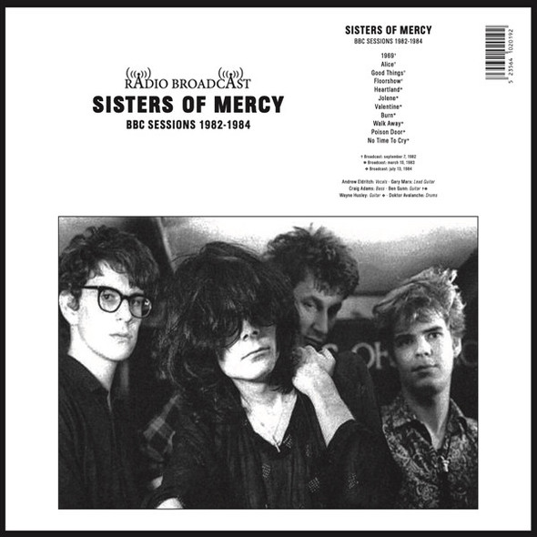 SISTERS OF MERCY-Bbc Sessions 1982-1984-Vinyl LP-Brand New/Still sealed_LAS1123230