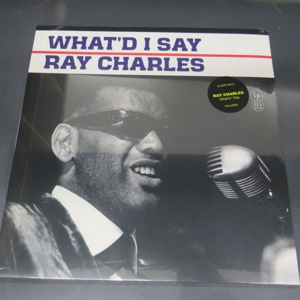 RAY CHARLES-What'd I Say (Clear Vinyl)-Vinyl LP-Brand New/Still sealed_LAS1123129