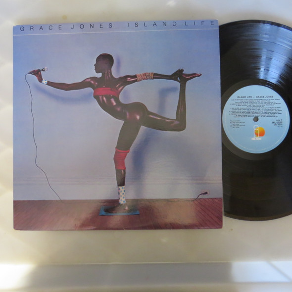 Grace Jones-Island Life (with bonus coloured vinyl 12")-VINYL LP-USED-SHLP_4235
