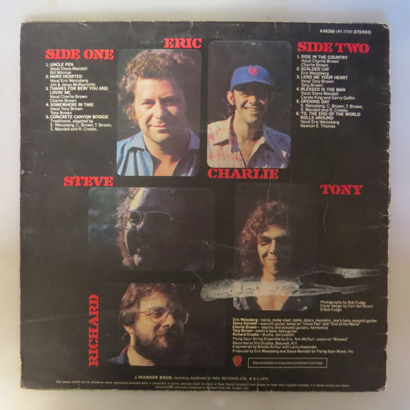 Eric Weissberg And Deliverance-Rural Free Delivery-VINYL LP-USED-SHLP_4339