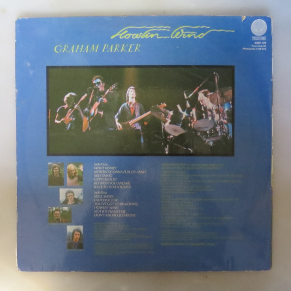 Graham Parker-Howlin' Wind-VINYL LP-USED-SHLP_4352