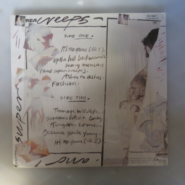 David Bowie-Scary Monsters (Aussie press)-VINYL LP-USED-SHLP_4354