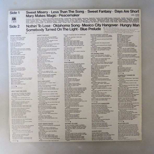 Hoyt Axton-Less Than The Song-VINYL LP-USED-SHLP_4413