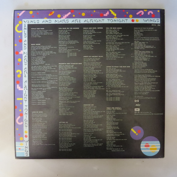 Wings -Venus And Mars-VINYL LP-USED-SHLP_4431