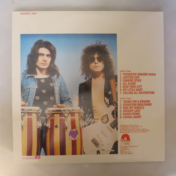 Marc Bolan And T. Rex-Futuristic Dragon-VINYL LP-USED-SHLP_4481