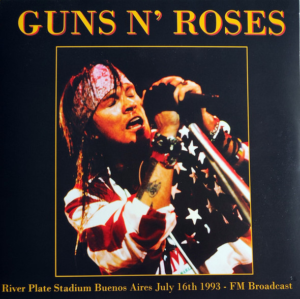 GUNS N' ROSES-River Plate Stadium Buenos Aires July 16th 1993 - Fm Broadcast (Y-Vinyl LP-Brand New/Still sealed_LAS0224037