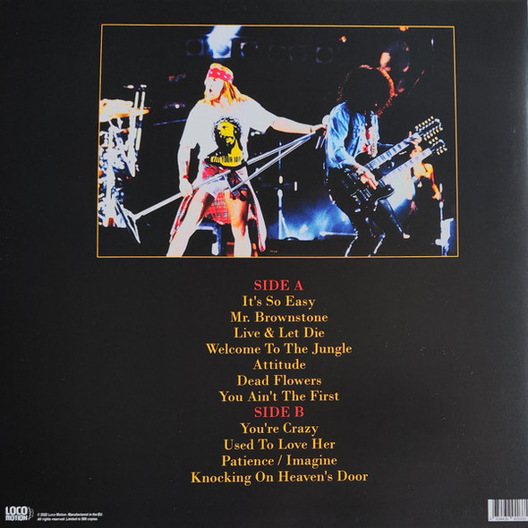 GUNS N' ROSES-River Plate Stadium Buenos Aires July 16th 1993 - Fm Broadcast (Y-Vinyl LP-Brand New/Still sealed_LAS0224037