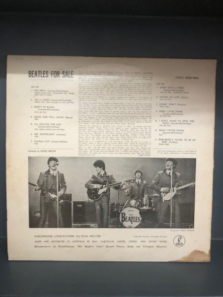 The Beatles-Beatles For Sale-VINYL LP-USED-SHLP_4598 The Beatles-Beatles For Sale-VINYL LP-USED-SHLP_4598