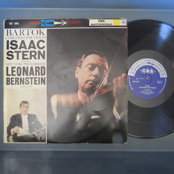 Isaac Stern, Leonard Bernstein, New York Philharmonic-Concerto For Violin-VINYL LP-USED-SHLP_4604