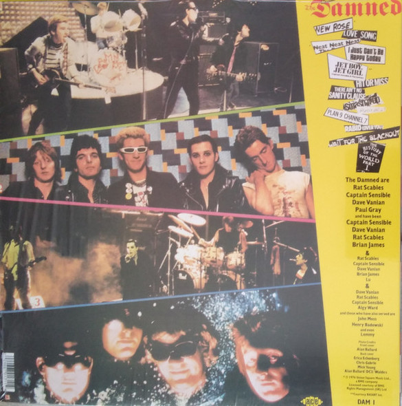 The Damned-The Best of the Damned-Vinyl LP-Brand New/Still sealed_LAS0324145