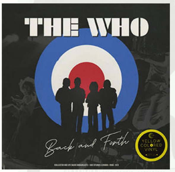WHO-Back And Forth - Bbc Live At Bbc Studios. London (Special Edition) (Yellow Vinyl)-Vinyl LP-Brand New/Still sealed_LAS0324050