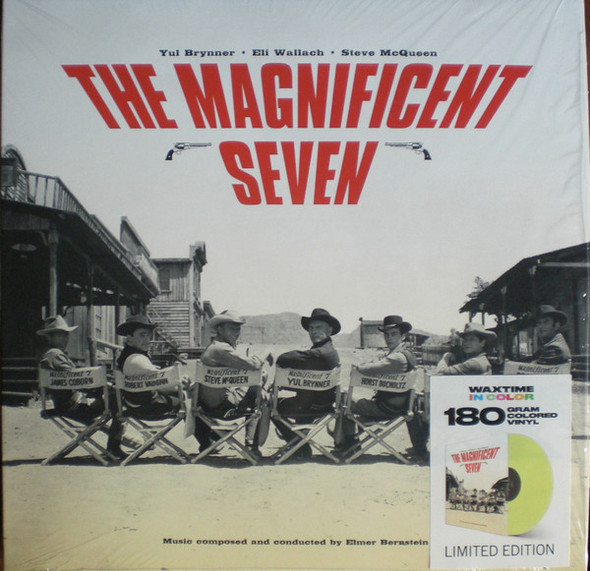 Soundtrack-The Magnificent Seven-Vinyl LP-Brand New/Still sealed_LAS0324133 Soundtrack-The Magnificent Seven-Vinyl LP-Brand New/Still sealed_LAS0324133