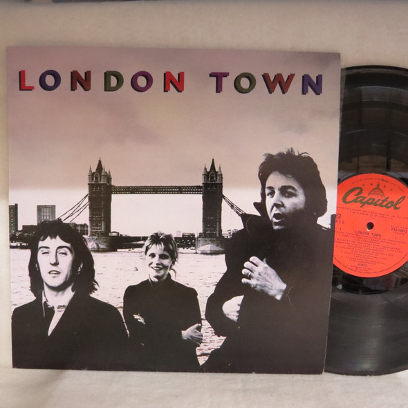Wings -London Town-VINYL LP-USED-SHLP_4990