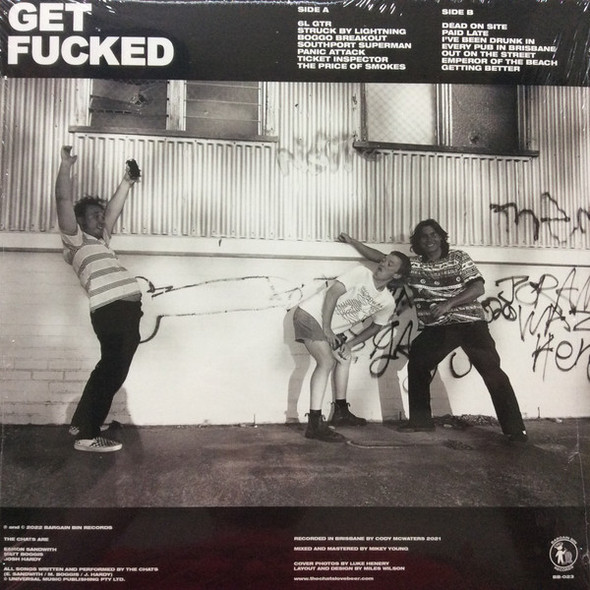 CHATS-Get Fucked-Vinyl LP-Brand New/Still sealed_LAS05240176