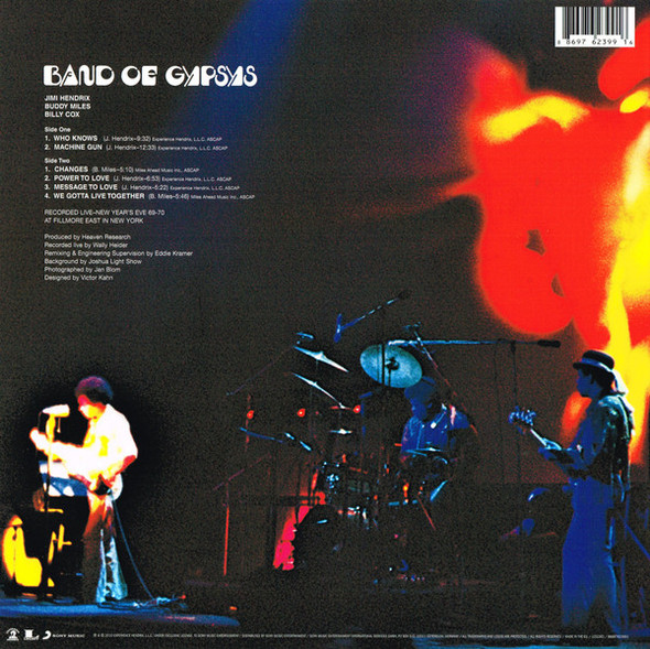 Jimi Hendrix-Band of Gypsys-Vinyl LP-Brand New/Still sealed_LAS05240189