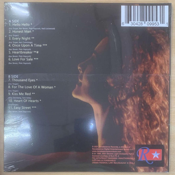 Electric Light Orchestra Part Two-Electric Light Orchestra Part Two-Vinyl LP-Brand New/Still sealed_LAS05240161 Electric Light Orchestra Part Two-Electric Light Orchestra Part Two-Vinyl LP-Brand New/Still sealed_LAS05240161