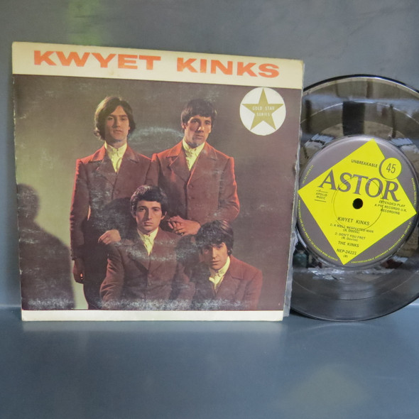 The Kinks-Kwyet Kinks-VINYL 7" EP-USED-SHLP_5193