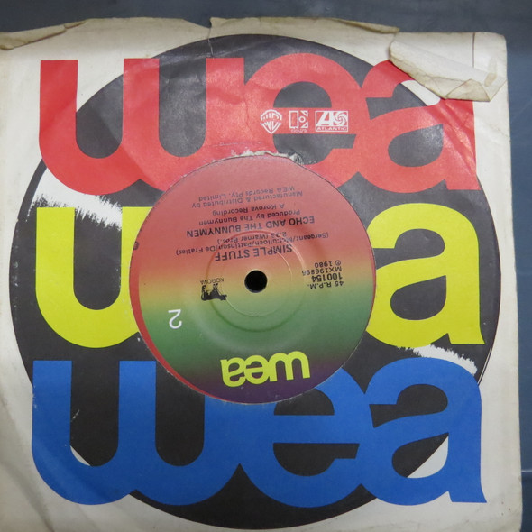 Echo & The Bunnymen--Rescue-Aussie 7" vinyl single-USED-SHLP_5422