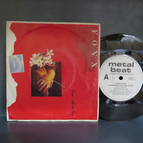 John Foxx-Europe After The Rain-Aussie promo 7" vinyl single-USED-SHLP_5453