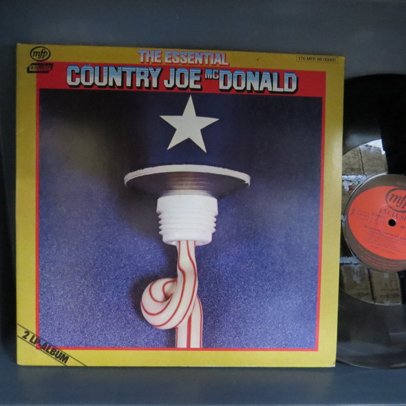 Country Joe McDonald-The Essential Country Joe McDonald-VINYL LP-USED-SHLPDI020524_5239
