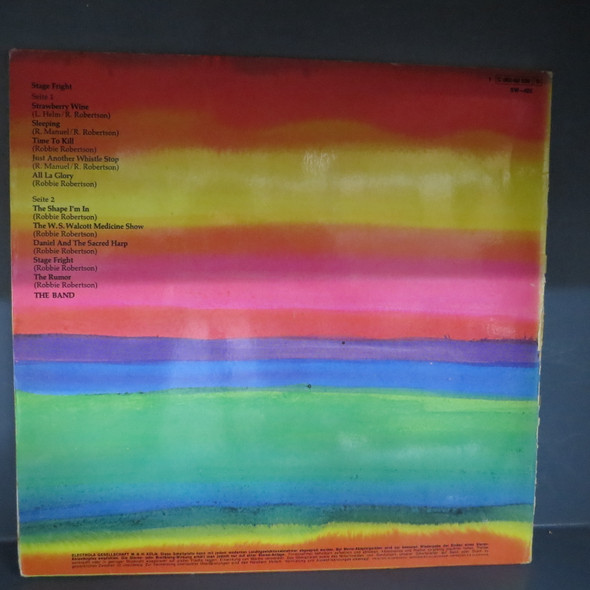 The Band-Stage Fright-VINYL LP-USED-SHLPDI060524_5306