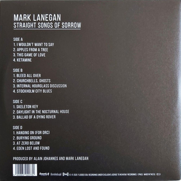 MARK LANEGAN-Straight Songs Of Sorrow-Vinyl LP-Brand New/Still sealed_LAS0624168