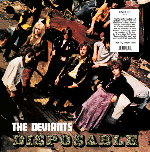 Deviants-Disposable-Vinyl LP-Brand New/Still sealed_LAS0624130