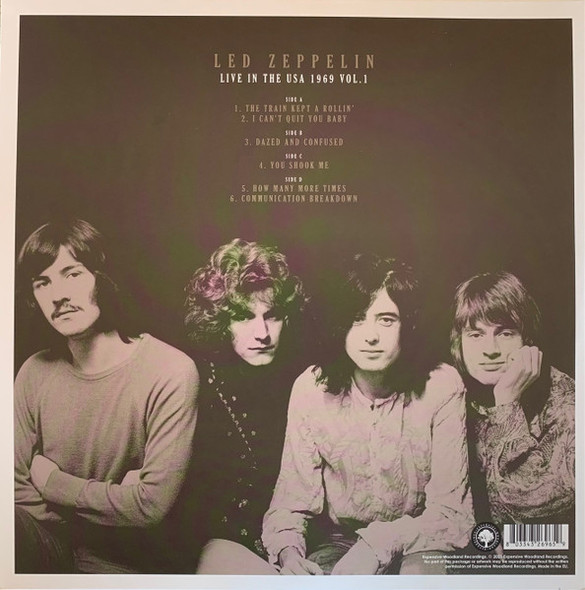 LED ZEPPELIN-Live In The Usa 1969 Vol. 1-Vinyl LP-Brand New/Still sealed_LAS0624160 LED ZEPPELIN-Live In The Usa 1969 Vol. 1-Vinyl LP-Brand New/Still sealed_LAS0624160