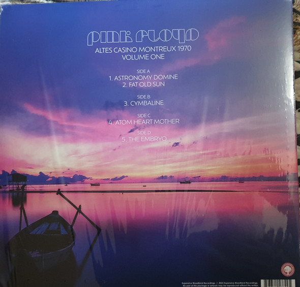 PINK FLOYD-Altes Casino Montreux 1970 Vol. 1 (Clear Vinyl)-Vinyl LP-Brand New/Still sealed_LAS0624187
