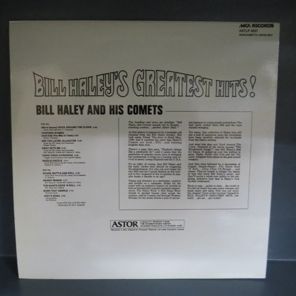 Bill Haley And His Comets-Bill Haley's Greatest Hits!-VINYL LP-USED-SHLP_5526