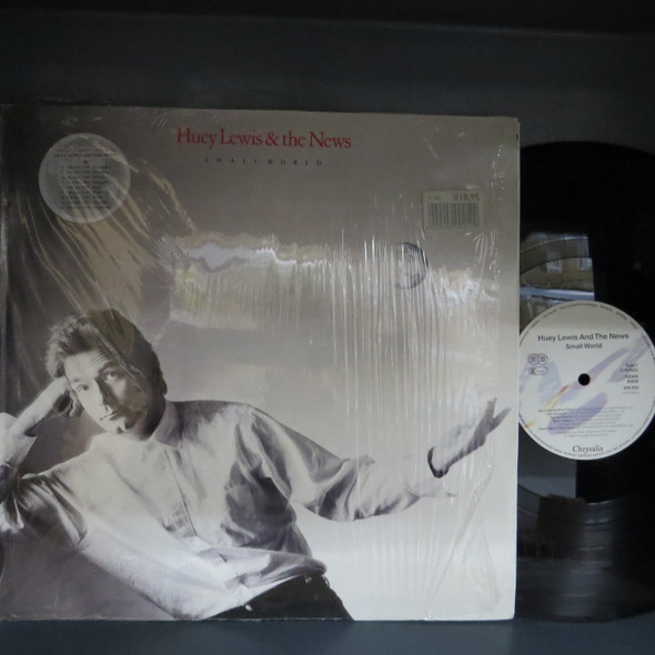 Huey Lewis & The News-Small World-VINYL LP-USED-SHLPDI290524_5610