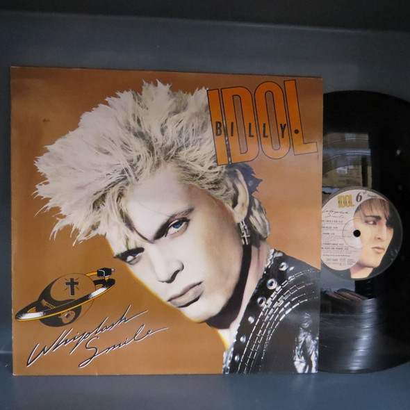 Billy Idol-Whiplash Smile-VINYL LP-USED-SHLPDI130624_5653