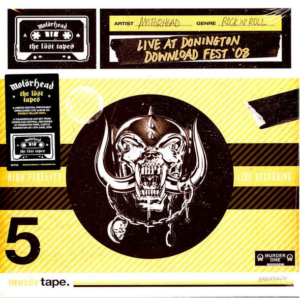 MOTORHEAD-Lost Tapes Vol. 5 (yellow vinyl)-LP-Brand New/Still sealed_LAS0123112