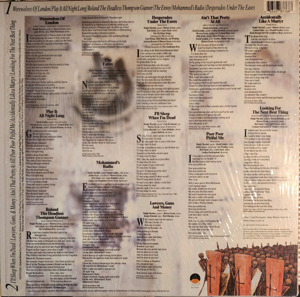 WARREN ZEVON-Quiet Normal Life: The Best Of Warren Zevon (Translucent Grape Vinyl) (Syeor) (Indies)-Vinyl LP-Brand New/Still sealed_LAS0824285