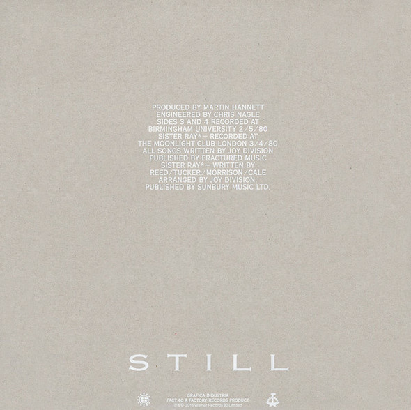Joy Division-Still-Vinyl LP-Brand New/Still sealed_LAS0924217 Joy Division-Still-Vinyl LP-Brand New/Still sealed_LAS0924217