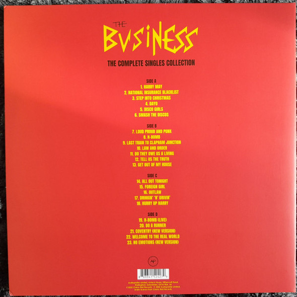 BUSINESS-The Complete Singles Collection (Red Vinyl)-Vinyl LP-Brand New/Still sealed_LAS0924240