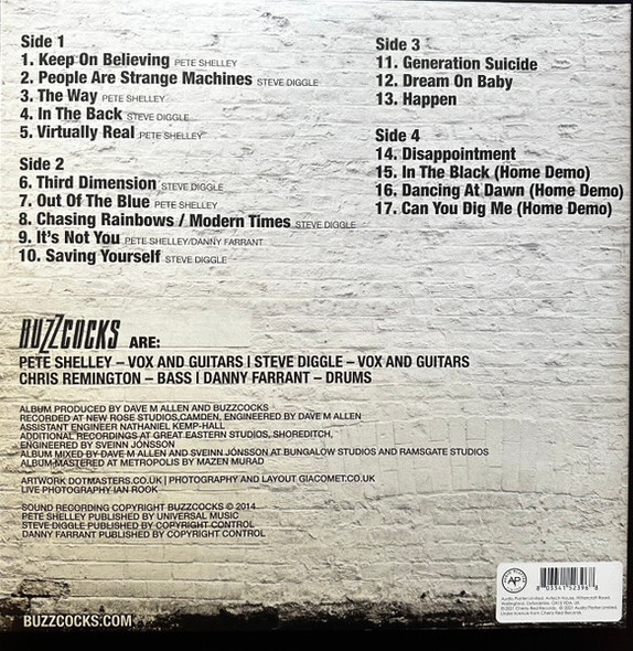 BUZZCOCKS-The Way (Clear Vinyl)-Vinyl LP-Brand New/Still sealed_LAS0924243