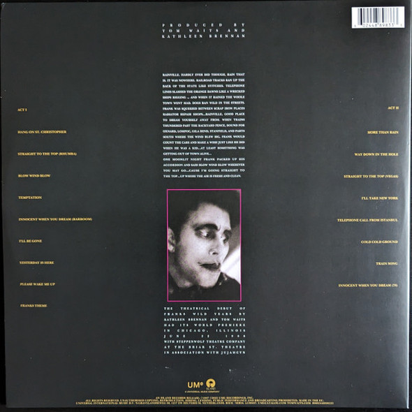 TOM WAITS-Frank's Wild Years-Vinyl LP-Brand New/Still sealed_LAS0924207