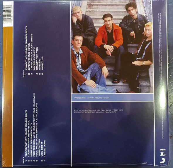 NSYNC-Self Titled (Reissue, 25th Anniversary)- Lp-Brand new/Still Sealed_AMZ1121075 NSYNC-Self Titled (Reissue, 25th Anniversary)- Lp-Brand new/Still Sealed_AMZ1121075