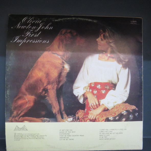 Olivia Newton-John-First Impressions-VINYL LP-USED-SHLP_5839