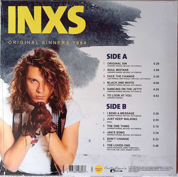 INXS - Original Sinners 1984--Vinyl LP-Brand New/Still sealed_LAS1124064