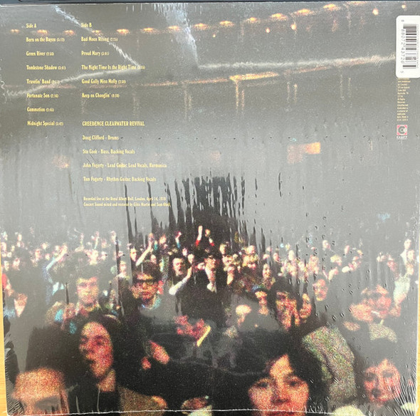 CREEDENCE CLEARWATER REVIVAL - At The Royal Albert Hall (April 14. 1970) (Translucent Green/Black Marble)--Vinyl LP-Brand New/Still sealed_LAS1124037