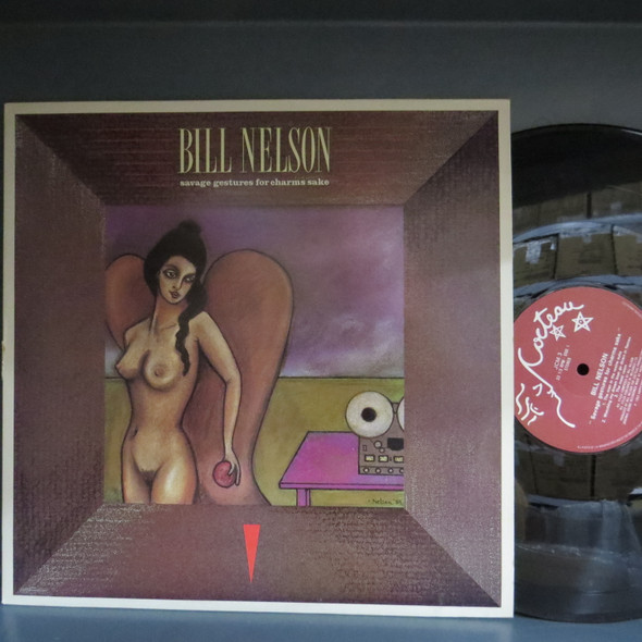 Bill Nelson-Savage Gestures For Charms Sake-VINYL LP-USED-DILP210924_5900