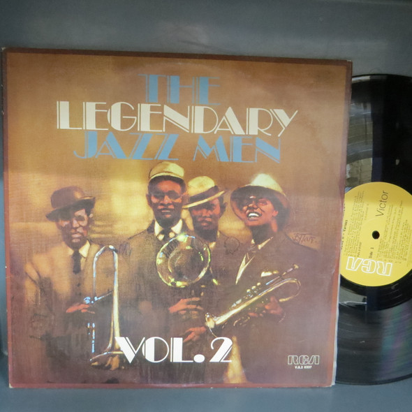Various-The Legendary Jazz Men  Vol. 2-VINYL LP-USED-SHLP_6036