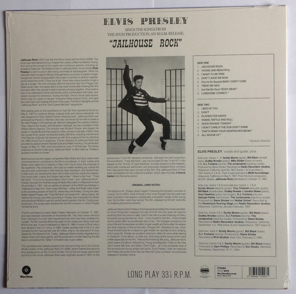 ELVIS PRESLEY-Jailhouse Rock-Vinyl LP-Brand New/Still sealed_LAS1224124