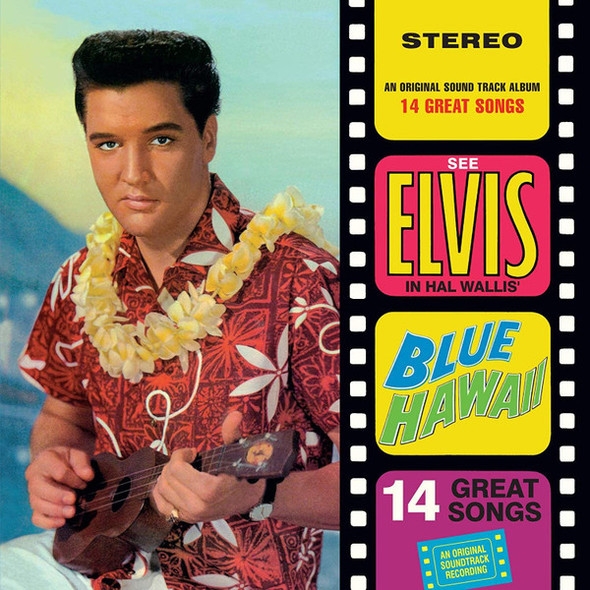ELVIS PRESLEY-Blue Hawaii (Limited Transparent Blue Vinyl)-Vinyl LP-Brand New/Still sealed_LAS1224135